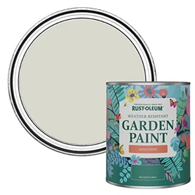 Image of Rust Oleum Brown Mould Resistant Garden Paint In Satin Finish Mocha 750ml