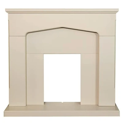 Image of Adam Cotswold Fireplace in Stone Effect, 48 Inch