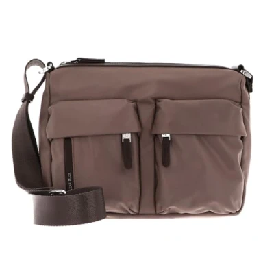 Image of Mandarina Duck Women&#039;s Hunter P10vct18 Shoulder Bag, Beaver2, 28x21x11 (L x H W)