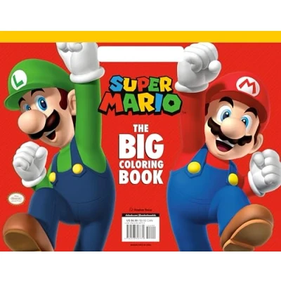 Image of Super Mario: The Big Coloring Book (Nintendo)