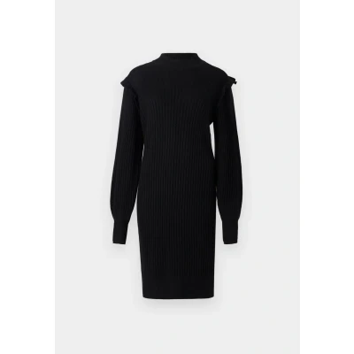 Image of Object Objmalena Ruffle Dress Jumper dress, Women&#039;s, Size: 12, Black
