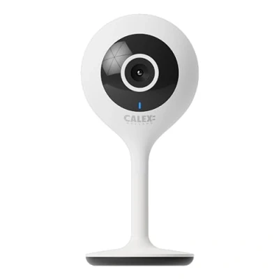 Image of CALEX Smart Mini Indoor IP Camera WLAN Surveillance 1080P Full HD with Night Vision WiFi Two Way Audio Expandable Storage via MicroSD Card or Cloud