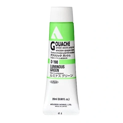 Image of Holbein Acryla Gouache Luminous Green (C) 20ml