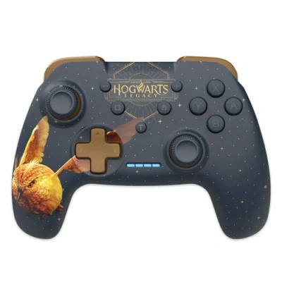 Image of Freaks and Geeks Wizarding World Harry Potter Hogwarts Legacy, 299282, Wireless Controller for Nintendo Switch, Switch Oled, PC, Golden Snidget