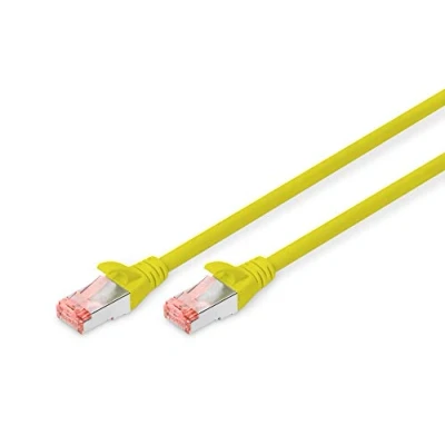 Image of Digitus 10 m Cat6 S FTP Network cable (10 m, Cat6, S/FTP (S STP), 20 60 C) Yellow