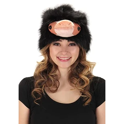 Image of Elope Niffler Plush Hat Standard Black, Brown