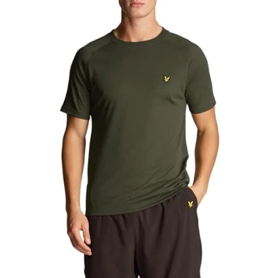 Image of Lyle &amp; Scott Sports Core Raglan T Shirt Cactus Green S