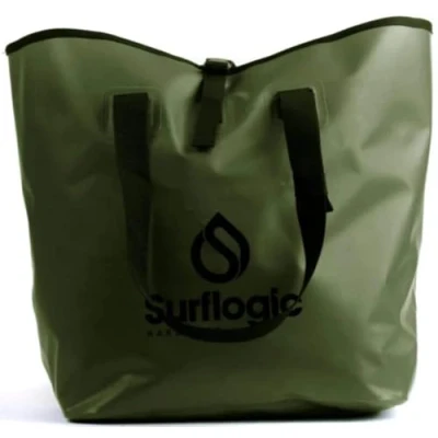 Image of SURF LOGIC Surflogic Waterproof Dry Bucket 50L Bag, Adults Unisex, Olive Green (Green),