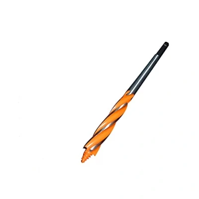 Image of Wood Working Auger Drill Bit 14MM Hex Shank Bore Hole Twist Groove Stubby Set