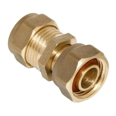 Image of 22mm x 3/4&quot; Compression Straight Tap Connector Bag of 5