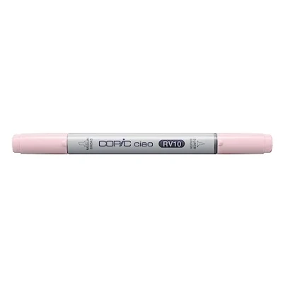 Image of Copic Ciao Coloured Marker Pen (RV 10) Pale Pink, For Art &amp; Crafts, Colouring, Graphics, Highlighter, Design, Anime, Professional Beginners, Supplies Colouring Books