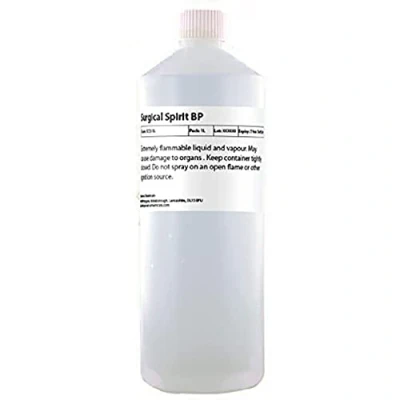 Image of Surgical Spirit 1L Antiseptic Disinfectant Solution for Wounds, Skin Irritations, Minor Cuts, and First Aid Care
