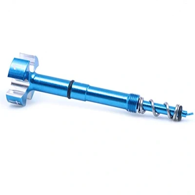 Image of ANCLLO Motorcycle Air/Fuel Mixture Screw, FCR Carb Air Fuel Screw Adjuster for Hon da CRF150R Yama ha Suzu ki (Blue)