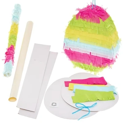 Image of Baker Ross FN008 Easter Egg Pinata Kit 1 Kit, Party Entertainment