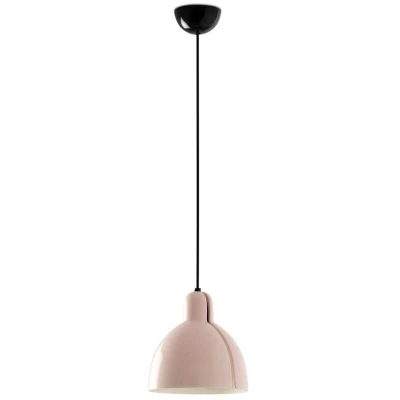Image of Venice 20cm Dome Pendant Ceiling Light Pink