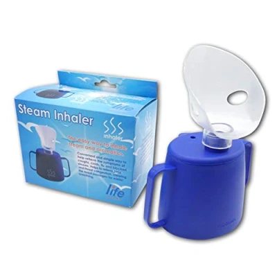 Image of Life Healthcare Steam Inhaler Cup Soothing Treatment Easy to Use for Sinus Relief, Colds, Flu and Blocked Noses. Suitable Kids Adults, 143 g