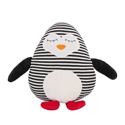 Image of Rosewood Cupid and Comet Stripey Crinkle Penguin, Christmas Dog Toy, Squeak 35cm x 33cm