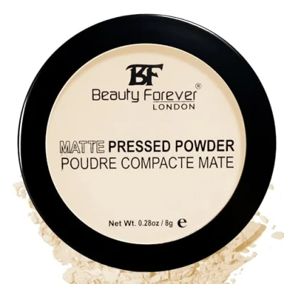 Image of Beauty Forever Matte Pressed Powder, Oil Free &amp; Lightweight, 8gms (13 Banana)