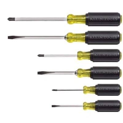 Image of Screwdriver Set, Cushion Grip, 6 Piece KLEIN TOOLS 85074