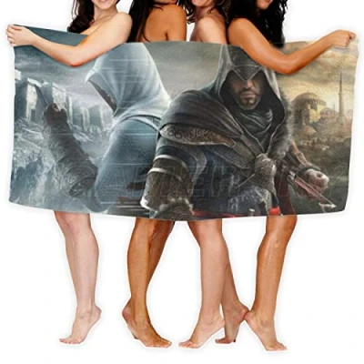 Image of RHODAN XXL Beach Towel, Quick Drying, Microfibre XXL, Towel (3.70 x 140 cm)