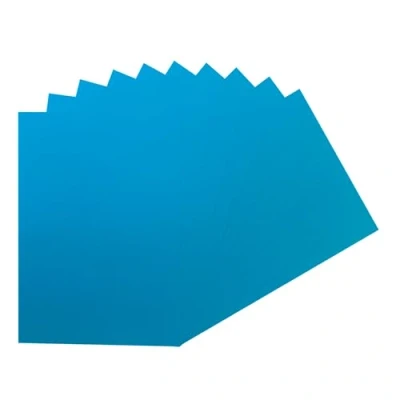 Image of Pack of 50 A5 Blue Coloured Card 160gsm Sheets
