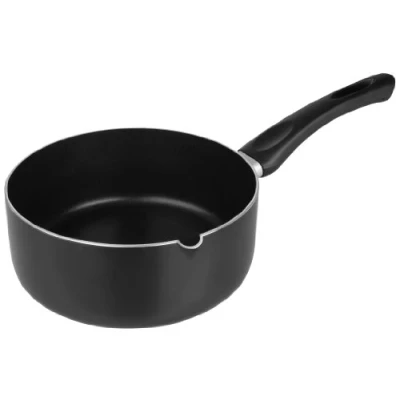 Image of Ibili Saucepan Inducta with spout 18 cm, Aluminium, Black