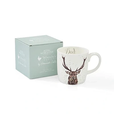 Image of Wrendale Designs &#039;Dad&#039; Stag Large Mug