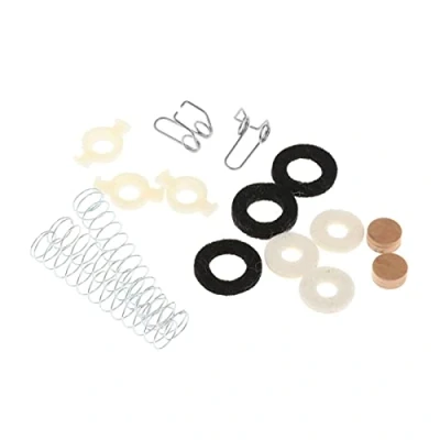 Image of Trumpet Valve Repair Kit w/Spring Rest Felt Pad for Cornet Musical Instrument Maintenance Parts 16pcs