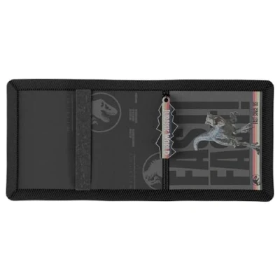 Image of CYPBRANDS Unisex Kid&#039;s Jurassic World Roar wallet, grey, One Size
