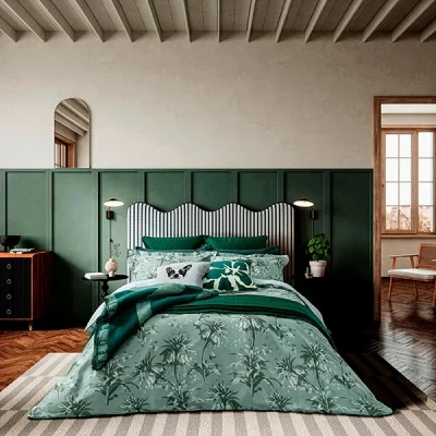 Image of Ted Baker Belmar Floral Duvet Cover Set Double Mint