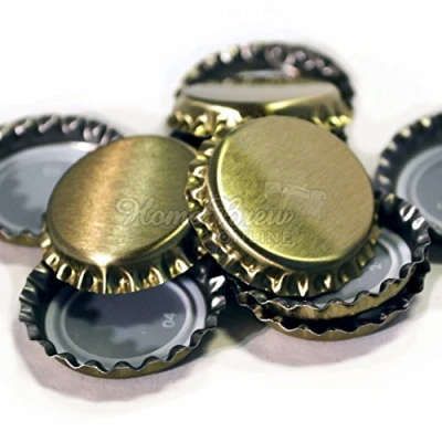 Image of Crown Caps Gold 100 pk