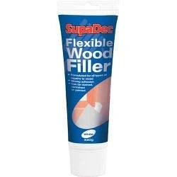 Image of STX_675190 SupaDec Flexible Wood Filler Tube 330g White (WF330)