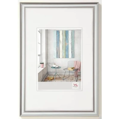 Image of walther Design Picture Frame Silver 30 x 40 cm Trendstyle Plastic KP040S