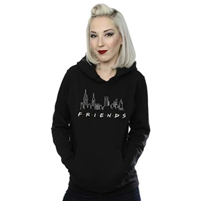 Image of Friends Women&#039;s Skyline Logo Hoodie Black Large