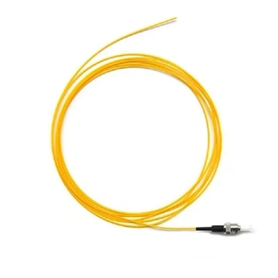 Image of 10 x CHB Fibre Optic Pigtails Single Mode 2 Meter Yellow SC LC FC UPC APC Connector G652D 2M Optical Patch Cable 9/125 (FC/UPC)