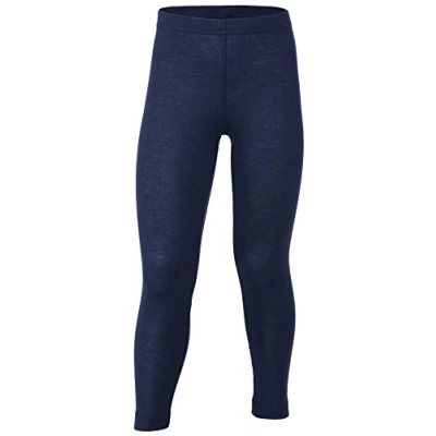 Image of Engel GmbH Women&#039;s Thermal Vest Top 70% Organic Merino Wool 30% Silk (3. UK 14/16 EU 42/44, Navy)