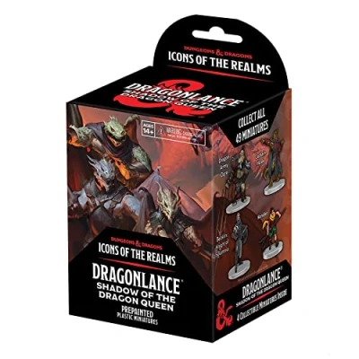 Image of Dungeons &amp; Dragons D&amp;D Icons of The Realms: Dragonlance Booster (Set 25) 4 Figure Set, Randomly Assorted, Pre Painted, Contains Small, Medium Large Miniatures, RPG Figures, Roleplaying Game