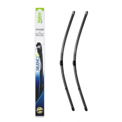 Image of VM408X2 Wiper BLADE VALEO SILENCIO X.TRM, FLAT SET 574317 700, 700mm Front Beam with spoiler Pin Fixing MERCEDES BENZ: S Class Saloon