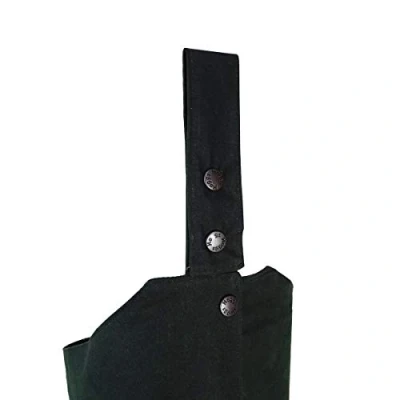 Image of Hoggs of Fife Waxed Leggings Olive One Size Green Hats (52365)