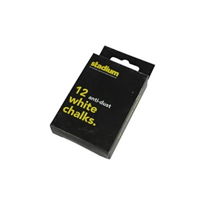 Image of RED DRAGON Pack of 12 Sticks White Chalk