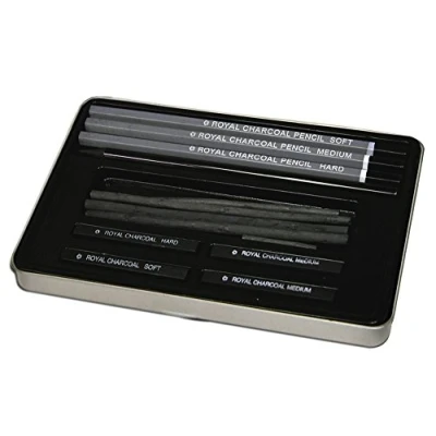 Image of 2 X Royal &amp; Langnickel Charcoal Drawing Art Set
