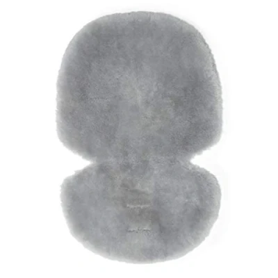 Image of Mamas &amp; Papas Baby Luxury Sheepskin Liner for Pram, Pushchair, Buggy, Stroller Grey
