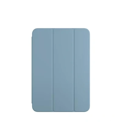 Image of Apple Smart Folio Pu Leather Book Case Blue iPad Mini 2024