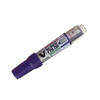 Image of Pilot V Super Color Medium Tip Bullet Marker (Pack of 10) Violet