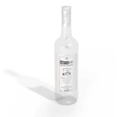 Image of KRETARAKI CRETAN RAKI TRADITIONAL GREEK GRAPPA LIKE BRANDY SPIRIT TSIPOURO TSIKOUDIA MARC GRAPE 40% ALC. VOL 700 ml bottle