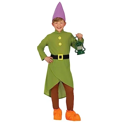 Image of FIESTAS GUIRCA Fairy Tale Dwarf Boys Fancy Dress Costume Forest Gnome Kids Costumes 3 4 years