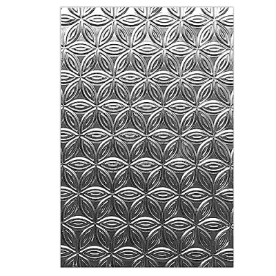 Image of Sizzix 3 D Textured Impressions Folder Pinwheel 665112 Dimensional Embossing for Cardmaking, Home Décor, Journaling, Scrapbooking &amp; More, None, One Size