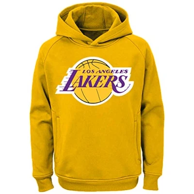Image of Outerstuff NBA Kids Youth 8 20 Team Color Alternate Polyester Performance Primary Logo Pullover Sweater Sweatshirt Hoodie