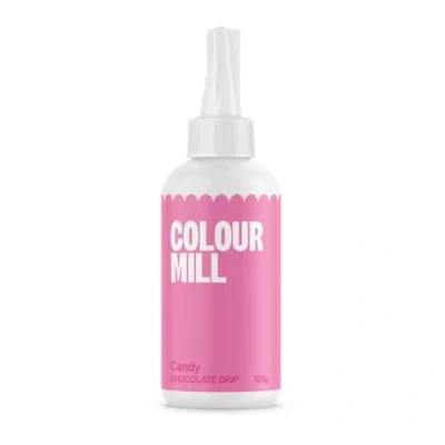 Image of Colour Mill Choco Drip Candy, Cake Glaze, Easy Melt Chocolate for Cakes, Cookies, Macarons, Ice Cream, Pops, Strawberries, and Decorations 125g
