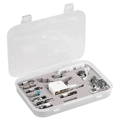 Image of 15pcs Sewing Machine Presser Foot Set Walking Kit for Brother Janome Singer Accessories